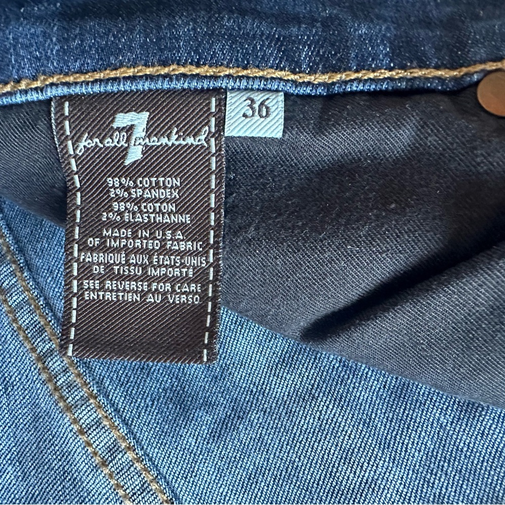 Men’s classic 7 for all Mankind denim